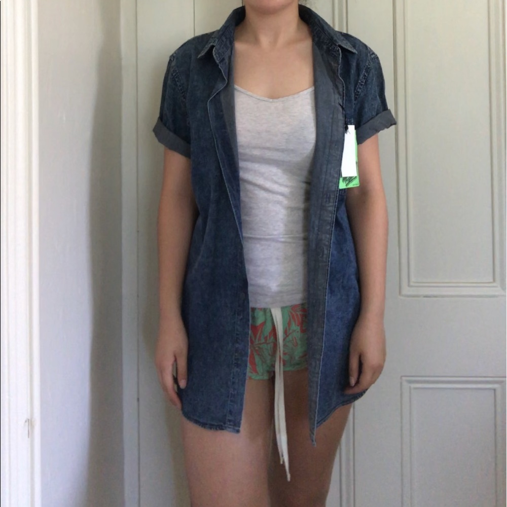NWT Boyfriend Fit Button Down Shirt